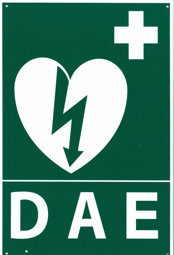 Panneau signalisation Défibilateur D.A.E