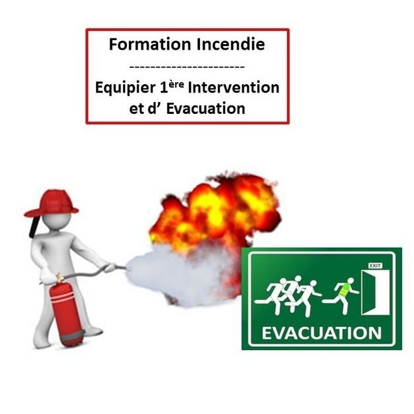 Formation incendie - Equipier de 1ère Intervention et d'évacuation - 1 journée